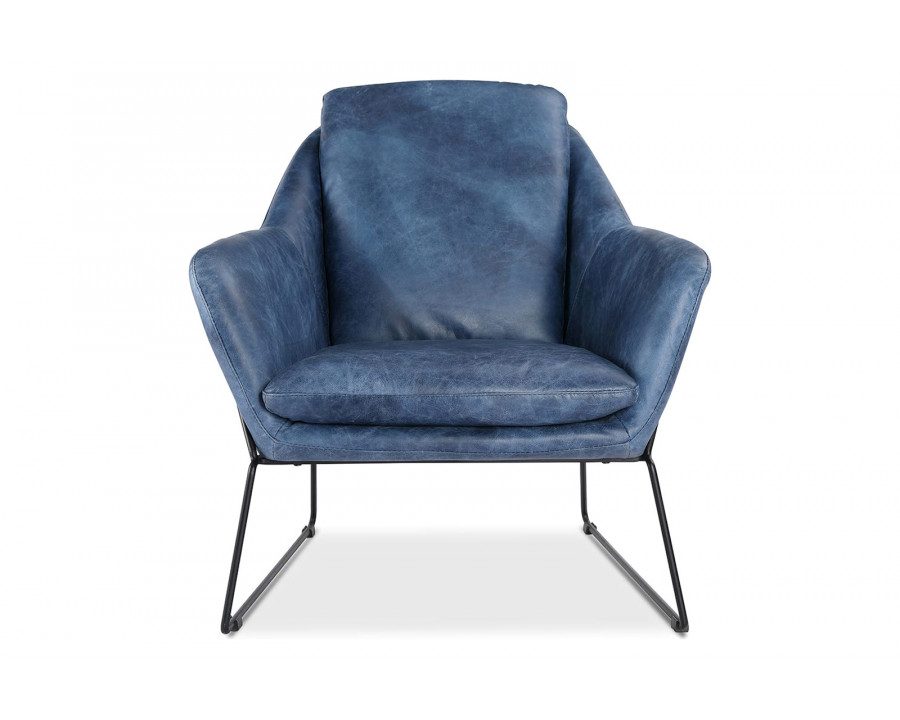 Moe's Greer Club Chair - Dark Blue