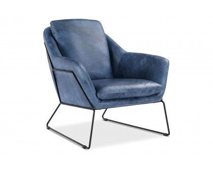 Moe's Greer Club Chair - Dark Blue