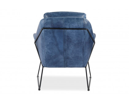 Moe's Greer Club Chair - Dark Blue