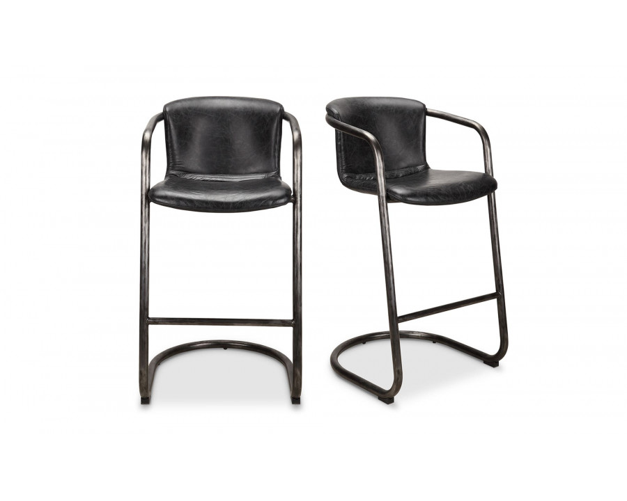 Moe's - Freeman Industrial Bar Stool Set of 2