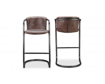 Moe's - Freeman Industrial Bar Stool Set of 2