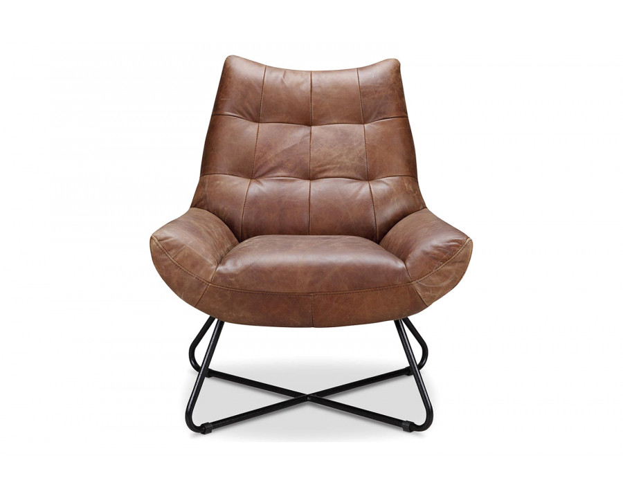 Moe's Graduate Lounge Chair - Cappuccino