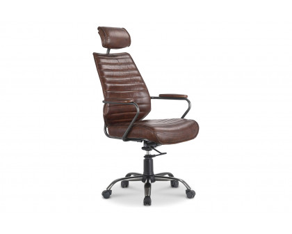 Moe's Executive Office Chair - Dark Brown