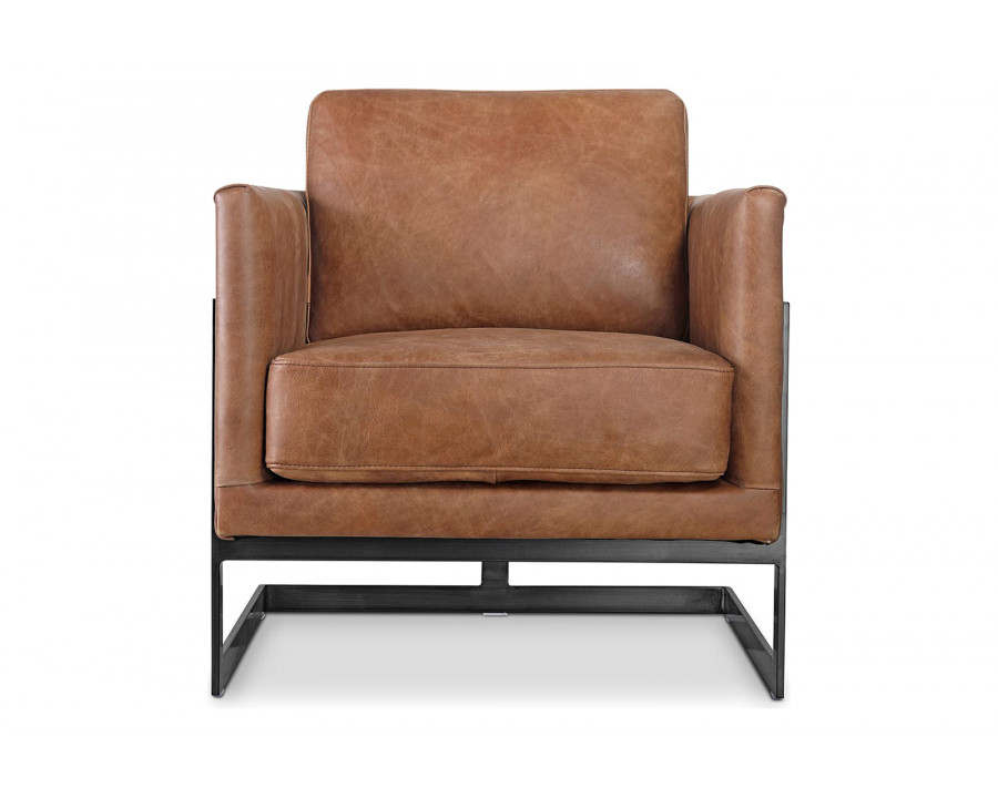 Moe's Luxley Club Chair - Cappuccino