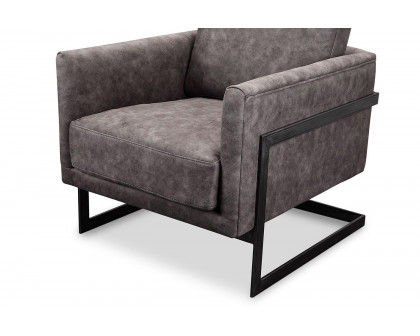 Moe's Luxley Club Chair - Gray