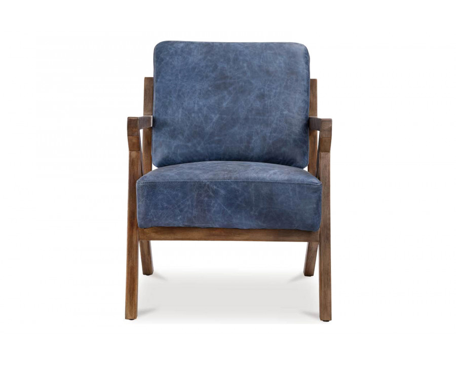 Moe's Drexel Armchair - Dark Blue