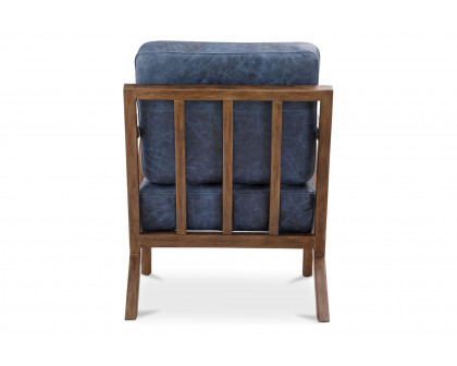 Moe's Drexel Armchair - Dark Blue