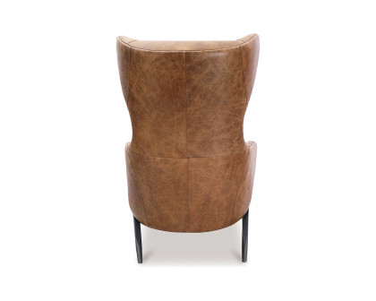 Moe's™ Amos Leather Accent Chair - Brown