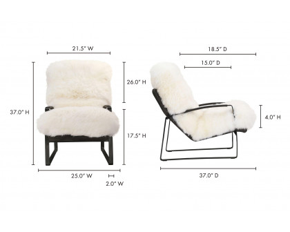 Moe's™ Hanly Accent Chair - White