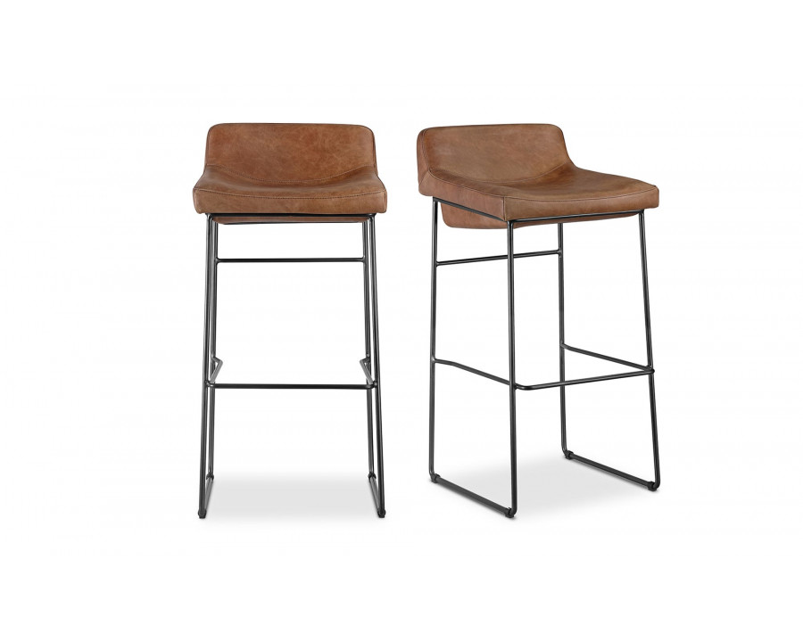 Moe's - Starlet Contemporary Barstool Set of 2