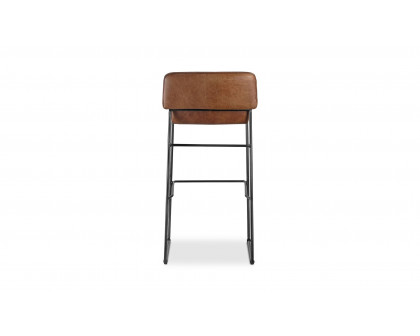 Moe's Starlet Contemporary Barstool Set of 2 - Cappuccino