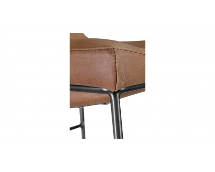 Moe's Starlet Contemporary Barstool Set of 2 - Cappuccino