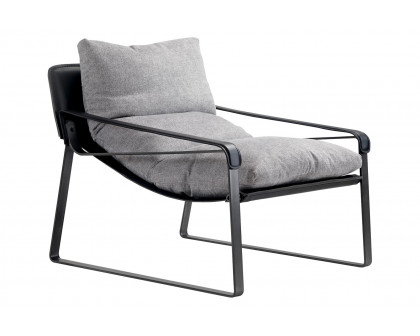 Moe's Connor Club Chair - Gray