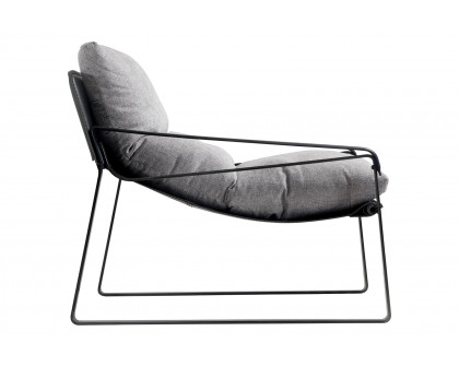 Moe's Connor Club Chair - Gray