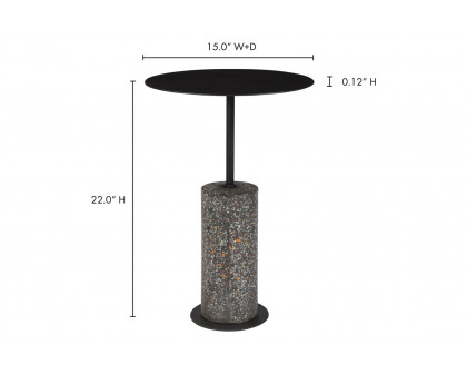 Moe's - Lillith Accent Table in Black