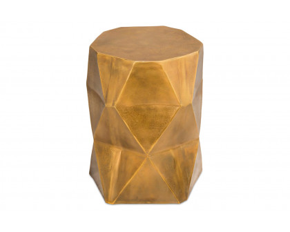 Moe's - Quintus Accent Table in Brass