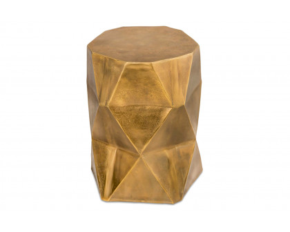 Moe's - Quintus Accent Table in Brass