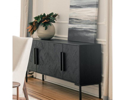 Moe's - Fishbone Sideboard in Black