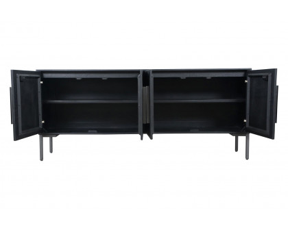 Moe's - Fishbone Sideboard in Black