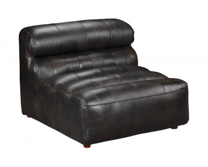 Moe's™ Ramsay Leather Slipper Chair - Antique