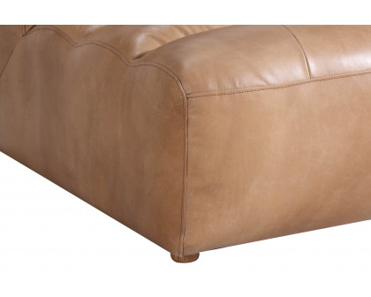 Moe's™ Ramsay Leather Slipper Chair - Tan