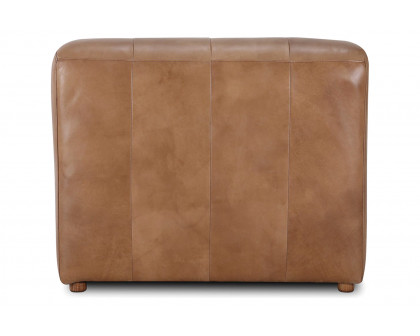 Moe's™ Ramsay Leather Slipper Chair - Tan