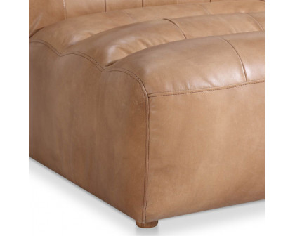 Moe's™ Ramsay Leather Slipper Chair - Tan