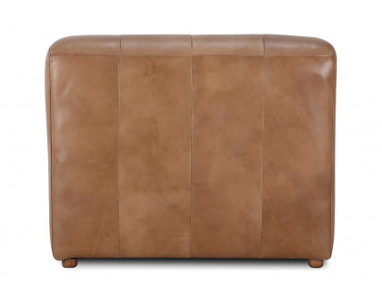 Moe's™ Ramsay Leather Chaise - Tan