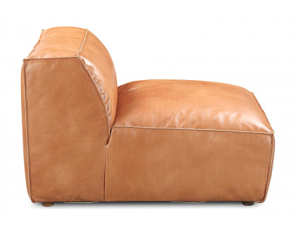 Moe's Luxe Slipper Chair - Tan