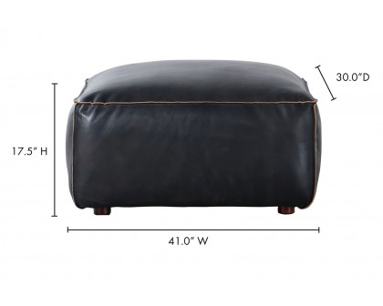 Moe's™ Luxe Ottoman - Antique