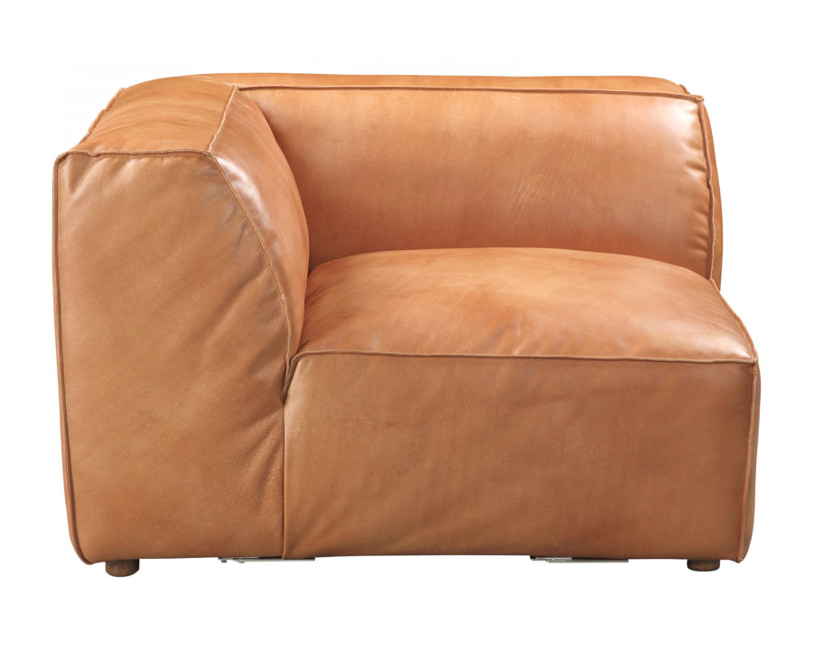 Moe's Luxe Corner Chair - Tan