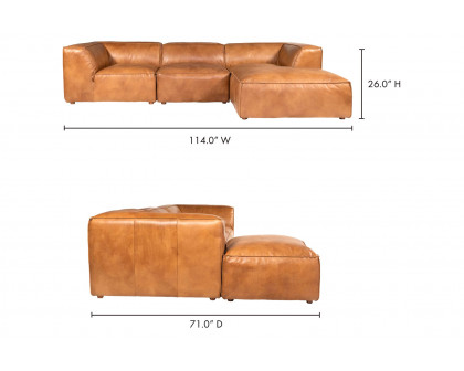 Moe's Luxe Lounge Modular Sectional - Tan