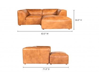 Moe's Luxe Nook Modular Sectional - Tan