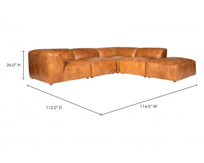 Moe's Luxe Dream Modular Sectional - Tan