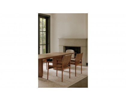 Moe's Remy Mid-Century Modern Dining Chair - Tan