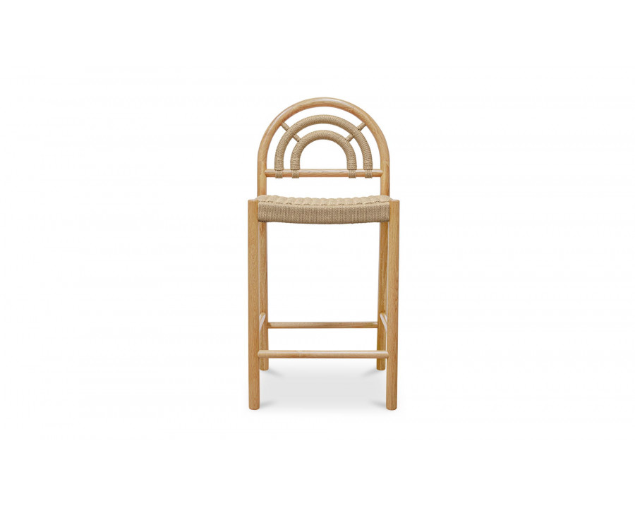 Moe's - Avery Rustic Counter Stool in Natural