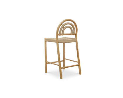 Moe's - Avery Rustic Counter Stool in Natural