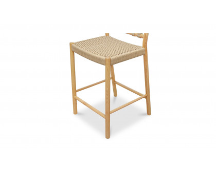 Moe's - Avery Rustic Counter Stool in Natural