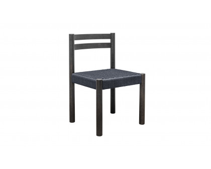 Moe's Finn Rustic Dining Chair Set of 2 - Black