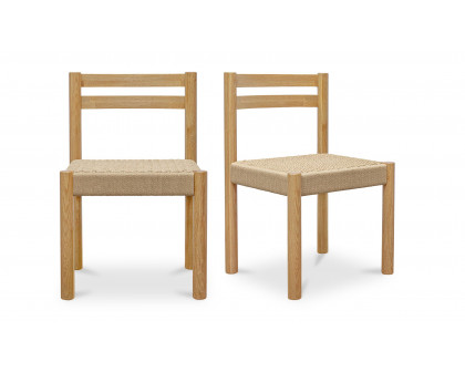 Moe's - Finn Rustic Dining Chair Set of 2