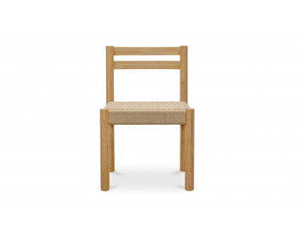 Moe's Finn Rustic Dining Chair Set of 2 - Natural