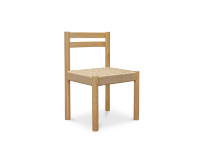 Moe's Finn Rustic Dining Chair Set of 2 - Natural