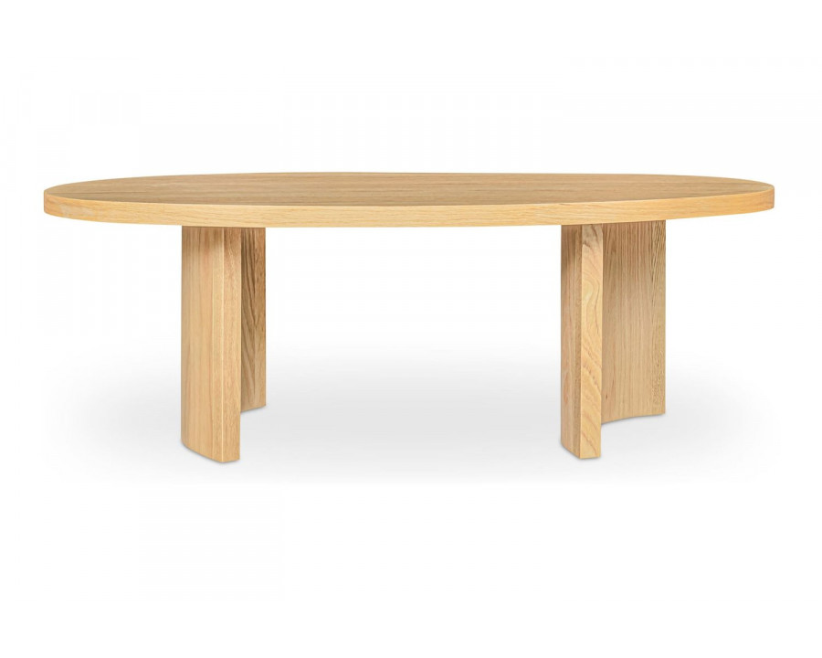 Moe's - Louise Contemporary Dining Table in Natural