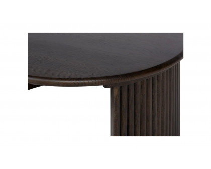 Moe's Penny Contemporary Small Coffee Table - Dark Brown