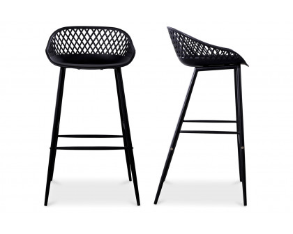 Moe's - Piazza Outdoor Bar Stool Set of 2