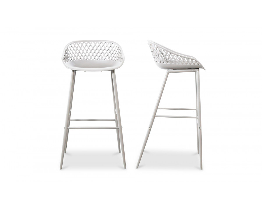 Moe's - Piazza Contemporary Outdoor Barstool Set of 2