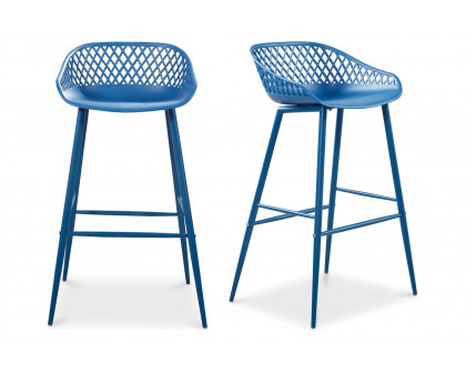 Moe's - Piazza Outdoor Bar Stool Set of 2