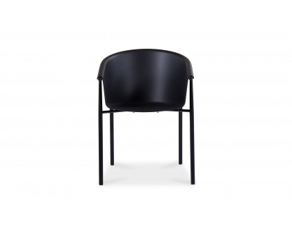 Moe's - Shindig Contemporary Dining Chair Set of 2 in Black