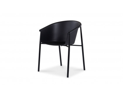 Moe's - Shindig Contemporary Dining Chair Set of 2 in Black