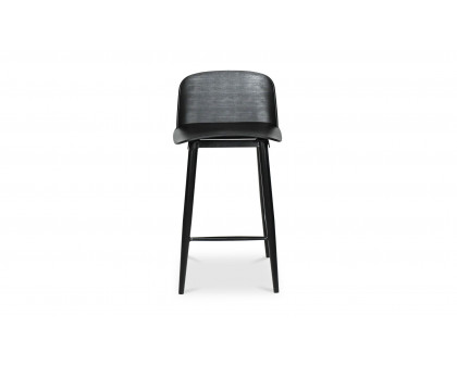 Moe's Looey Contemporary Counter Stool Set of 2 - Black